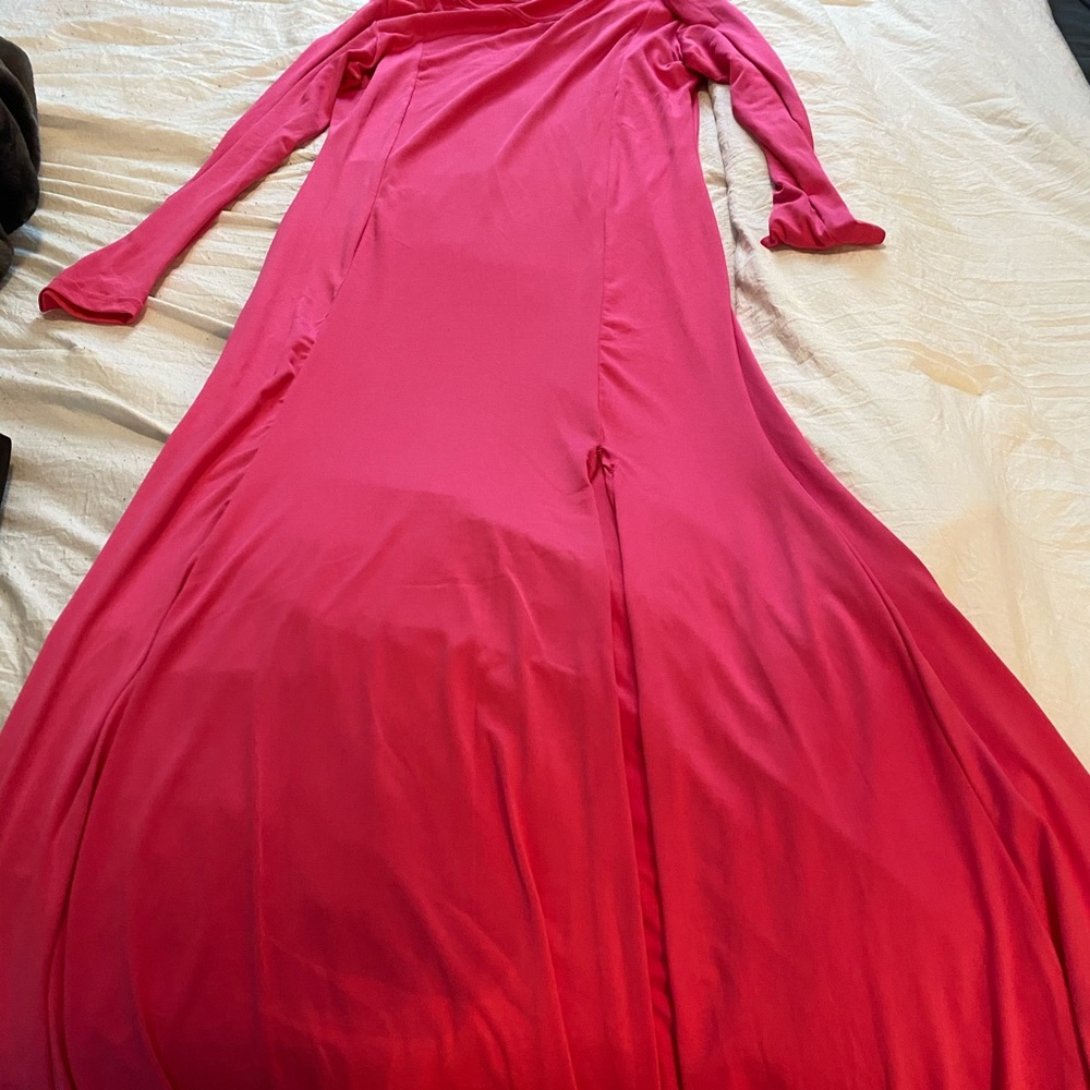 JLo pink floor length dress - Picture 3 of 3